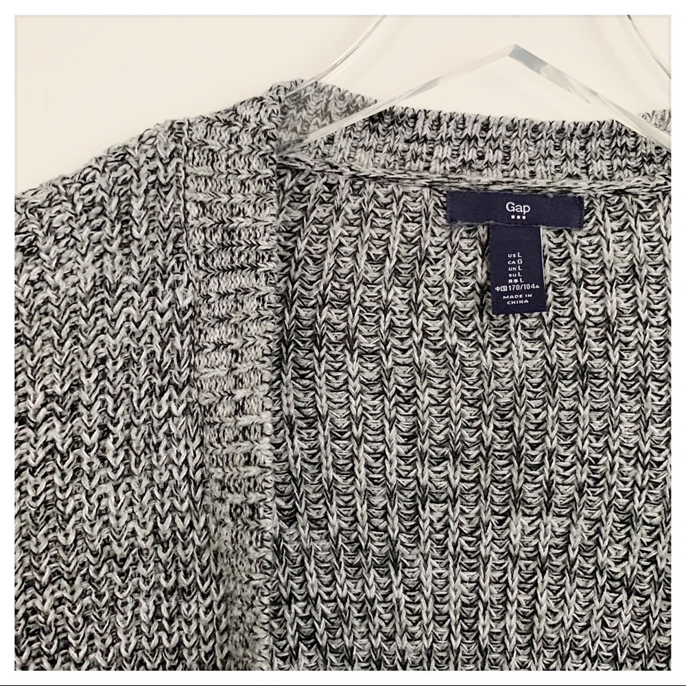 Black and White Gap Cardigan
